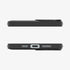 ACS06441 - iPhone 15 Pro Max Case Core Armor in matte black showing the back